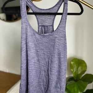Lulu Lemon work out tank 6 Purple
